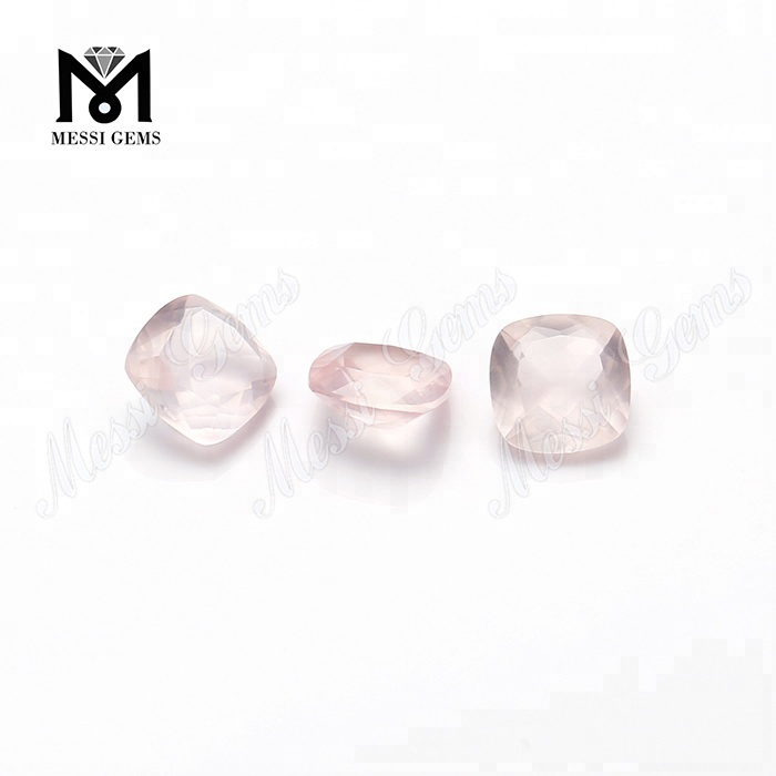 High Quality Loose Natural Rose Quartz Crystal Loose Gemstones
