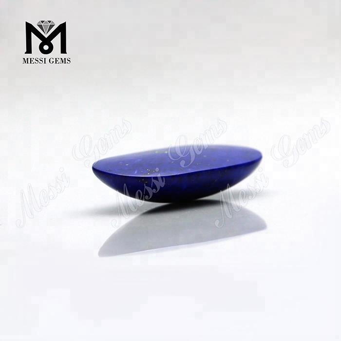 Loose Machine Cut Oval Cut Blue Natural Lapis Lazuli Stone