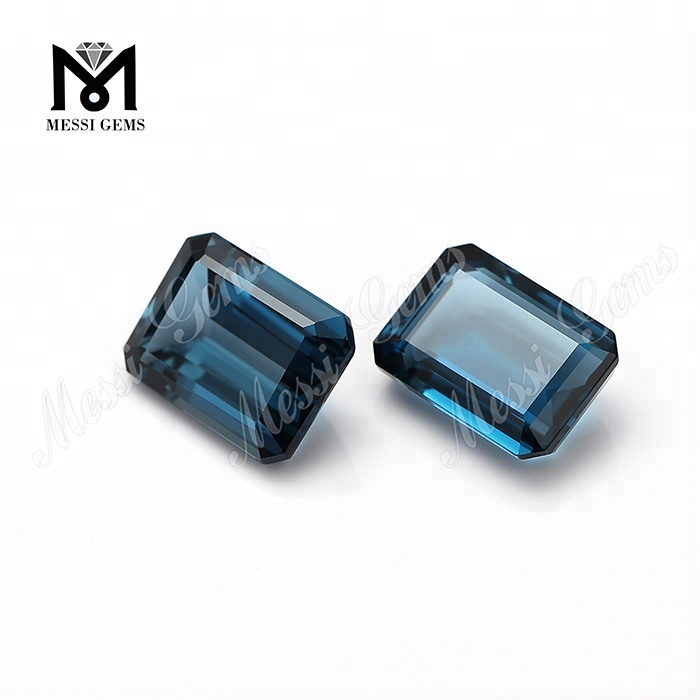 Wholesale London Blue 12*16mm Natural Topaz Gemstones