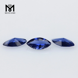 Loose Gemstone 2 x 4mm Marquise Sapphaire Nano Stone for Jewelry Making