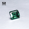 Green moissanite diamond Factory price Loose gemstones Octagon Emerald cut