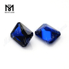 loose machine cut octagon 113# blue synthetic spinel gemstone