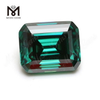 Lab created Loose gemstones price per carat Octagon Green moissanite diamond