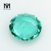 Loose Gemstone 8.0mm Paraiba Color Glass Beads