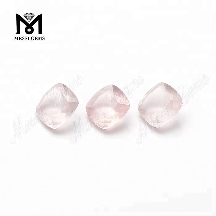 High Quality Loose Natural Rose Quartz Crystal Loose Gemstones
