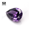 Wholesale 15MMx20MM Amethyst color loose cubic zirconia cz stone