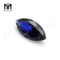 Loose big size marquise shape 8x16mm blue ruby gemstone