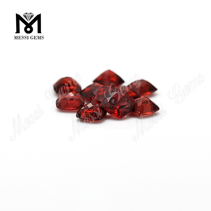 cushion cut natural gemstones red garnet stones price per carat