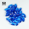 Marquise Cut Double Briolette 8 x19mm Blue Topaz Glass Bead for Jewelry Making