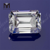 GRA Certificate Emerald Cut DEF VVS1 Synthetic Loose Moissanite Fo Ring