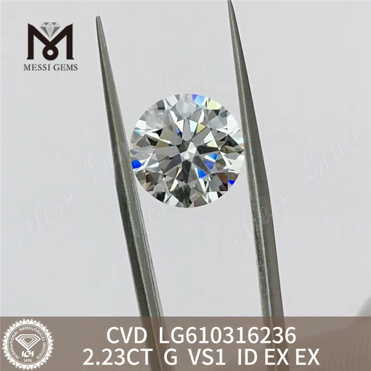 2.23CT G VS1 CVD cost lab grown diamonds Sustainable Brilliance by IGI丨Messigems LG610316236