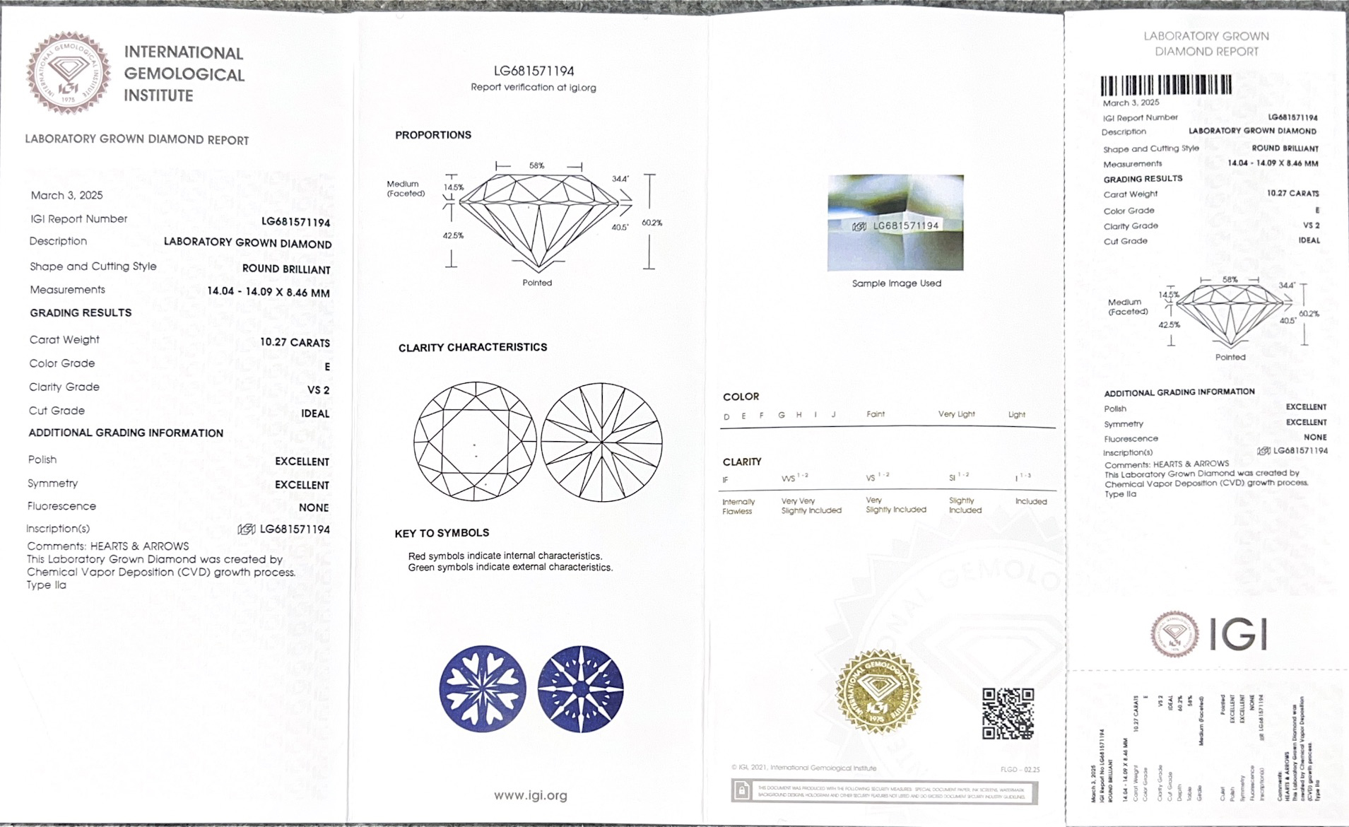 10ct round lab grown diamond cost igi 10ct round lab grown diamond cost igi