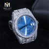 Top brand custom design Luxury ice out men women watch DEF vvs moissanite watch