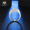 925 Moissanite Men Ring Silver Jewelry Sterling Engagement Wedding Rings