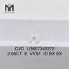 2.05ct IGI Graded Diamonds E VVS1 CVD Diamond Unveiling The Beauty丨Messigems LG607342272 