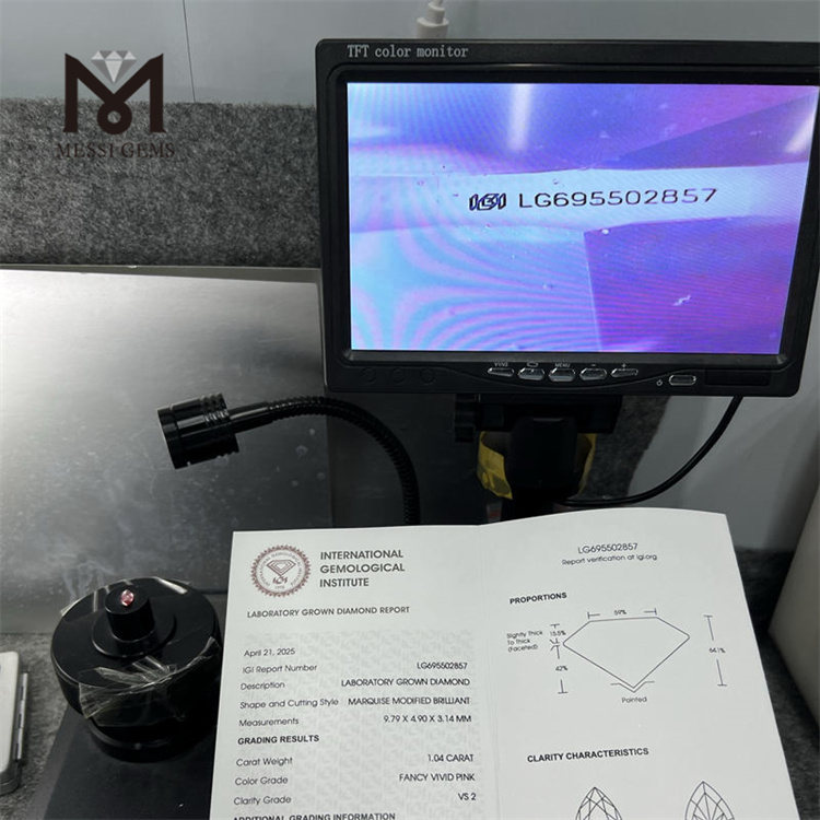 1ct fancy pink mq igi simulated diamond 1ct fancy pink mq igi simulated diamond