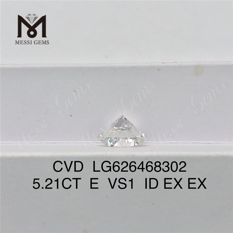 5.21CT E VS1 ID CVD Laboratory-made Diamonds LG626468302丨Messigems