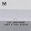 1.06CT E VVS1 1 carat lab grown diamond cost CVD Cost-Effective Luxury丨Messigems LG607342369
