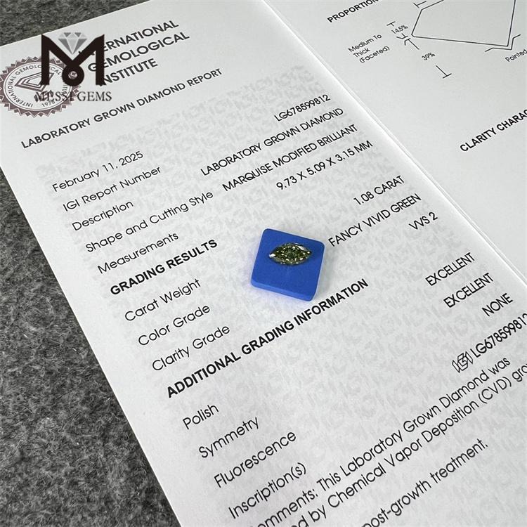 1ct vvs green igi lab grown diamond cost 1ct vvs green igi lab grown diamond cost