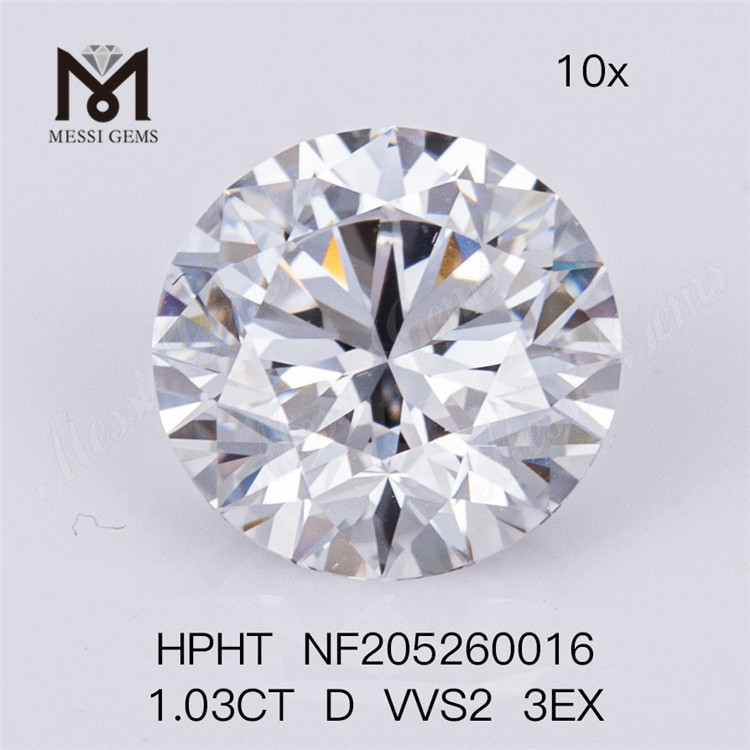 round cut lab diamond