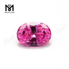 Wholesale Machine Cut Oval 10 x 8 mm Pink CZ Loose Cubic Zirconia Stone 