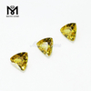 Manufacturer trillion Cut Yellow Cubic Zirconia Synthetic Stones Square 