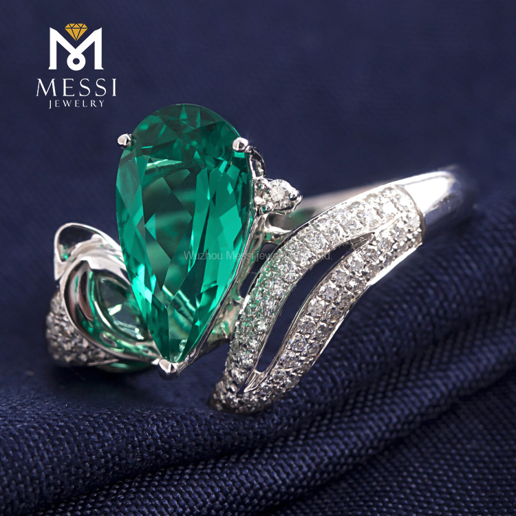 wedding emerald rings