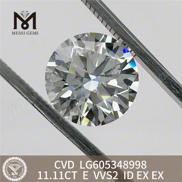 11ct igi diamond CVD Lab Diamond Grown to Flawless Perfection丨Messigems LG605348998