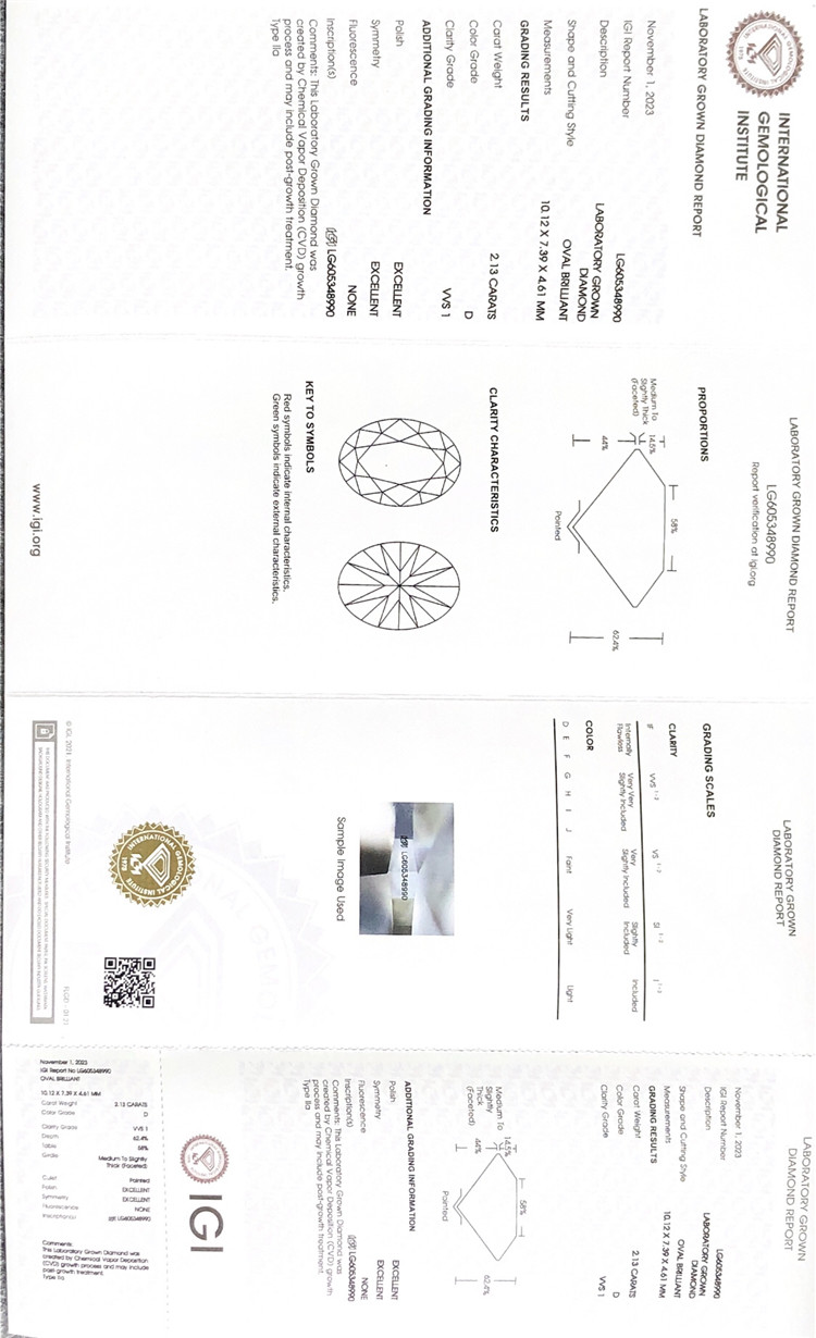igi certificate for diamond