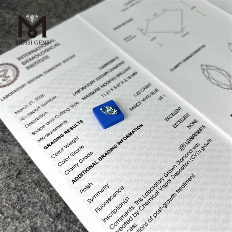 1.23ct blue mq vs simulated diamond cvd 1.23ct blue mq vs simulated diamond cvd