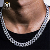 20inch To 24inch Mens Silver Cheap Cuban Link Necklace for Sale