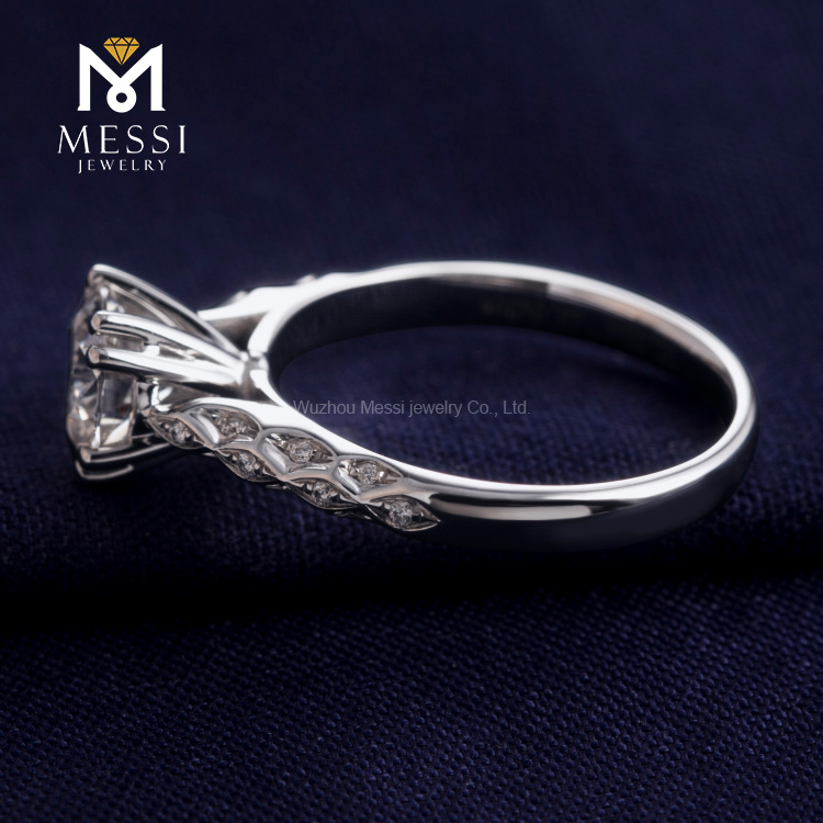 Moissanite Wedding Ring For Women