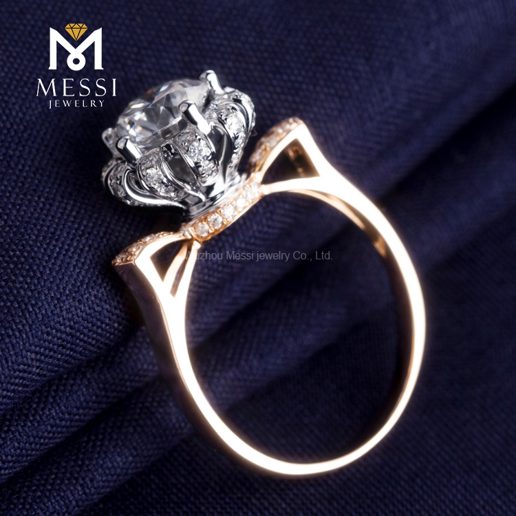 2ct Moissanite Wedding Ring For Women