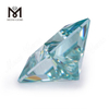 Wholesale Price Loose Moisonite Princess Cut 1 Carat Blue Moissanite Diamond