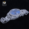 Top brand custom design Luxury ice out men women watch DEF vvs moissanite watch