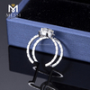 1.14ct 18k gpld fashion wedding ring women gift gold jewelry DEF Moissanite diamond ring