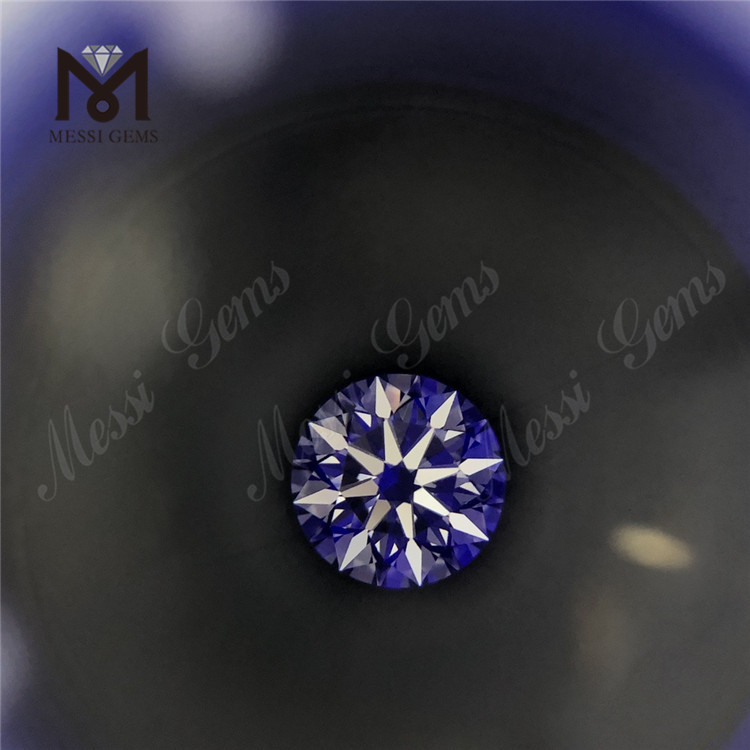 1.03ct D VVS2 HPHT Loose Synthetic Round Brilliant Cut Lab Grown Diamond For Ring