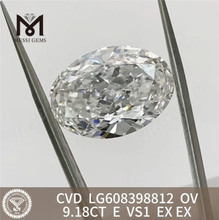 9.18CT E VS1 OV igi certified lab diamonds IGI Certified Brilliance丨Messigems LG608398812