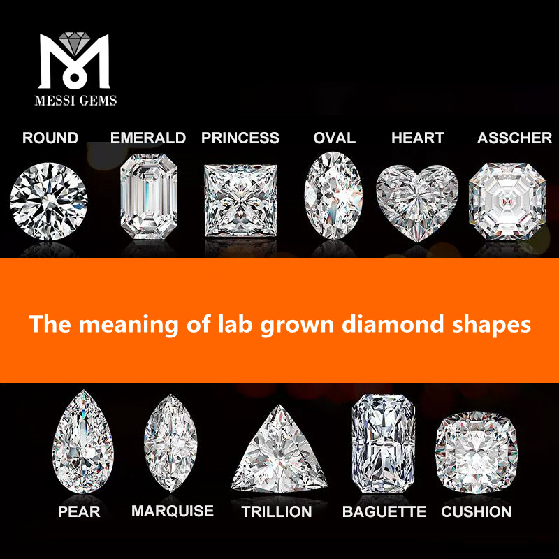 The meaning of lab grown diamond shapes 