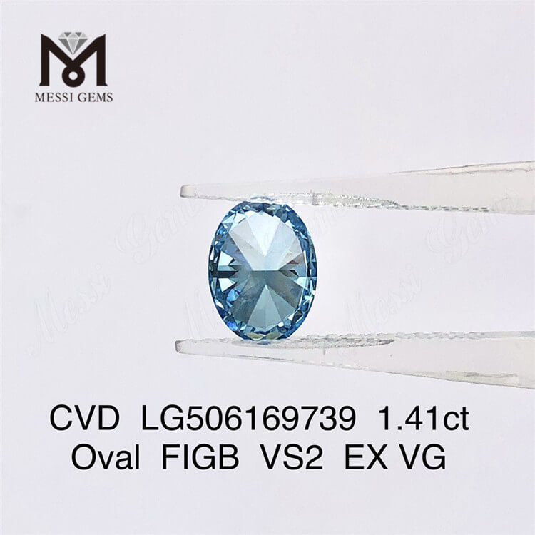1.41ct OVAL Cut IGI VS2 EX laboratory grown diamond