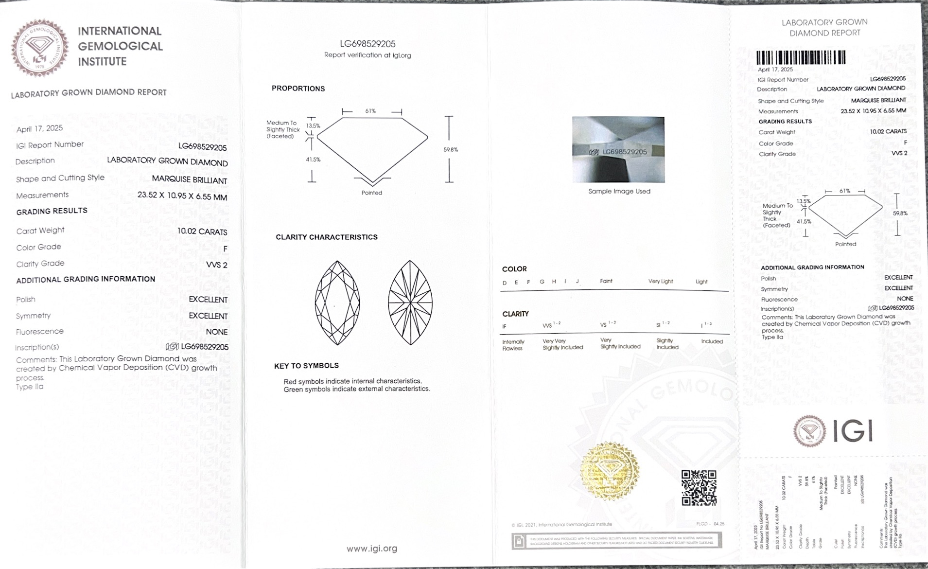 10ct vvs mq igi grown diamonds 10ct vvs mq igi grown diamonds