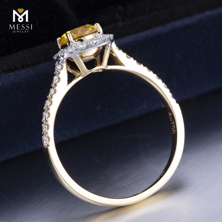 moissanite rings rose gold