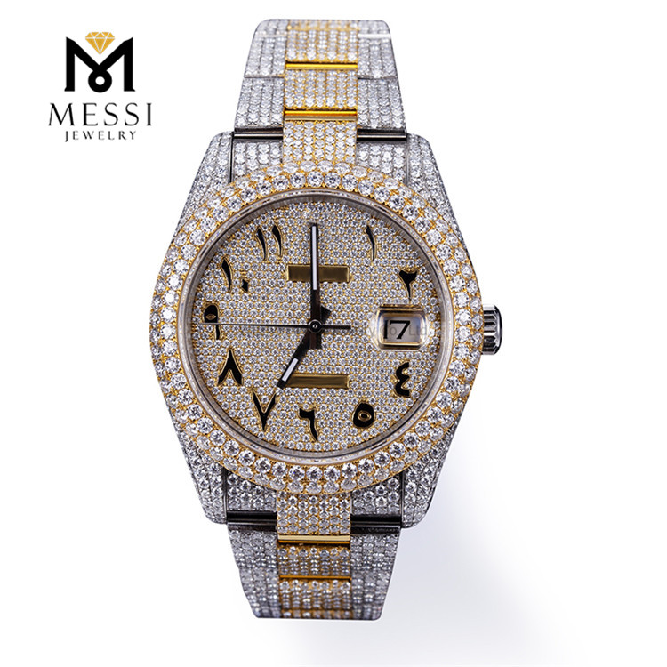 automatic moissanite watches for sale