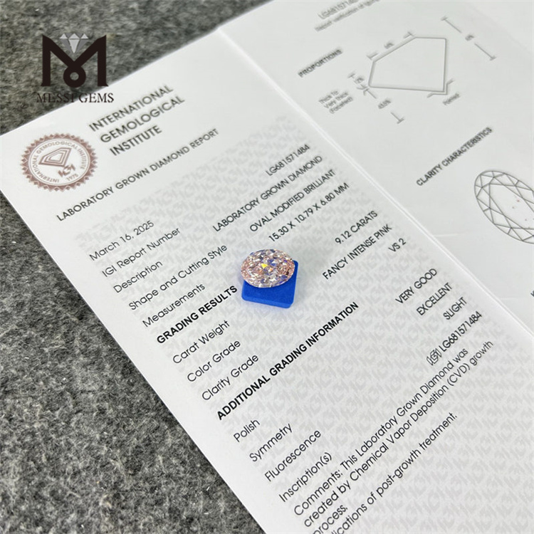 9ct ov pink cad lab grown diamond cost 9ct ov pink cad lab grown diamond cost