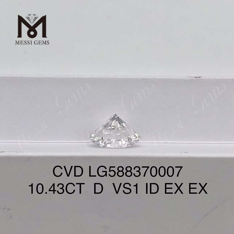 10.43CT D VS1 manufactured diamonds cost丨Messigems CVD LG588370007