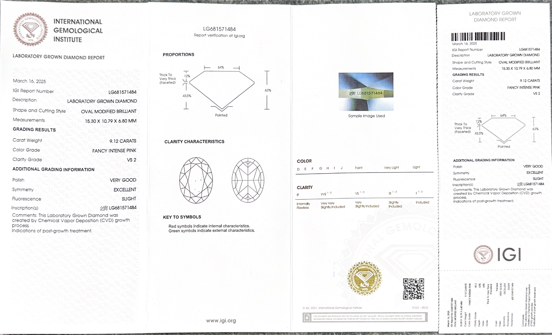 9ct ov pink lab grown igi diamond cost 9ct ov pink lab grown igi diamond cost