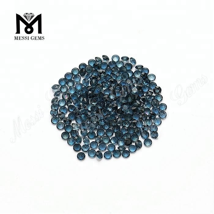 Loose Round 3.0mm Natural London Blue Topaz Stone