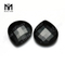 pear checker cut gemstones natural black jade stones for sale