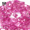 Wholesale Rectangle 4x6MM 2# Pink Ruby Stone Synthetic Corundum Price