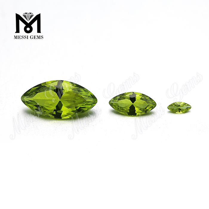Synthetic color change marquise cut #NZ1536 nanosital stone